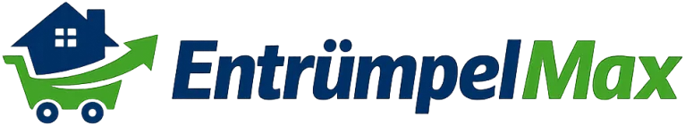 Firmenname in klarer Typografie auf weißem Hintergrund mit rotem Symbol